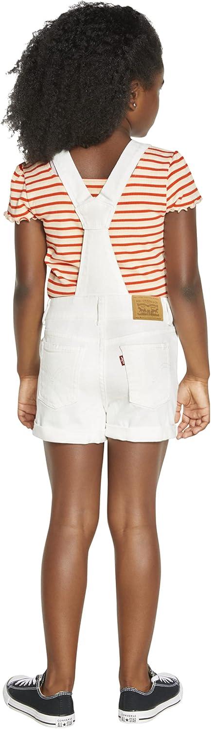 imageLevis babyboys And Baby Denim ShortallWhiteOriginal