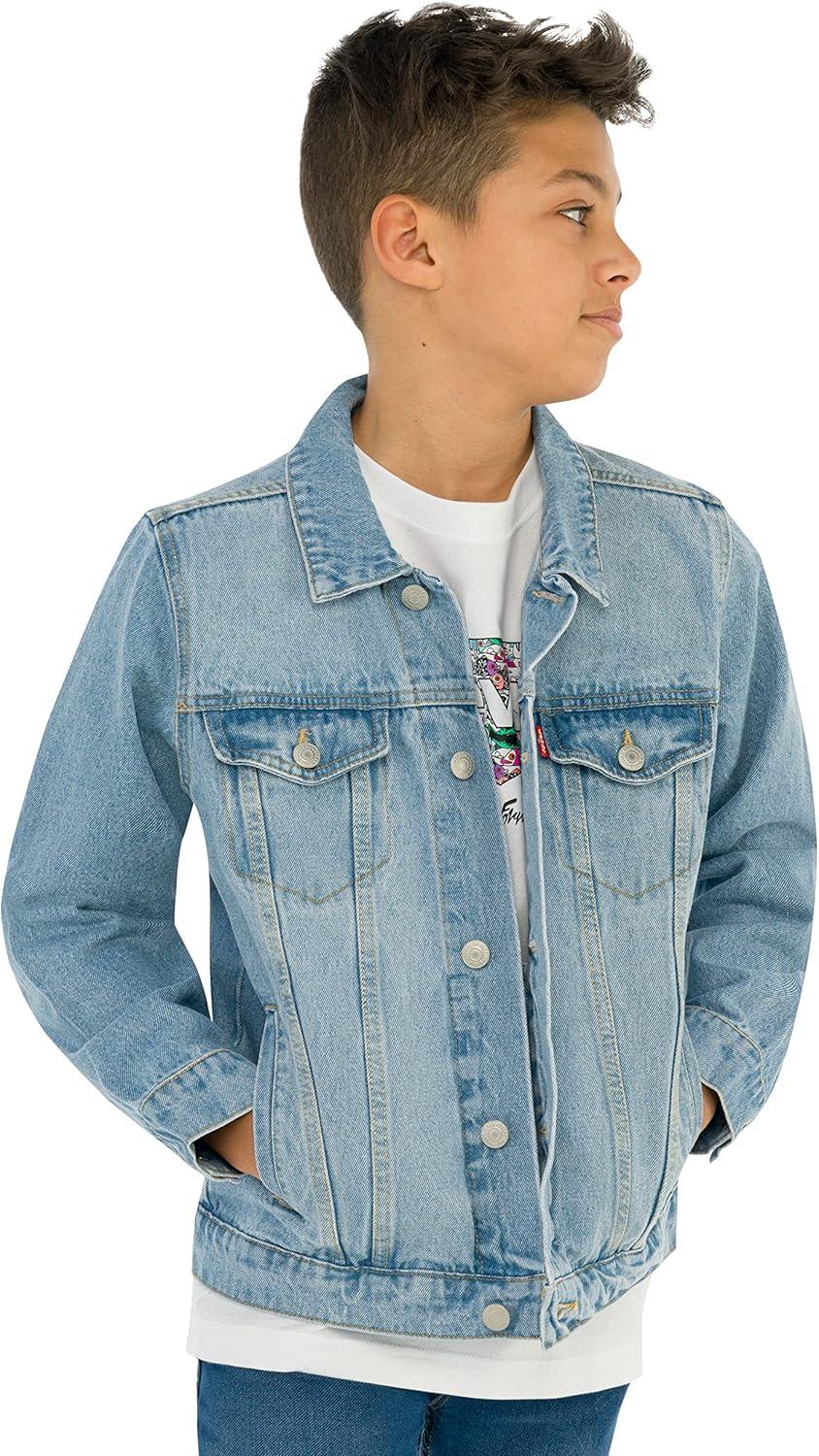 imageLevis boys Denim Trucker JacketAlanis
