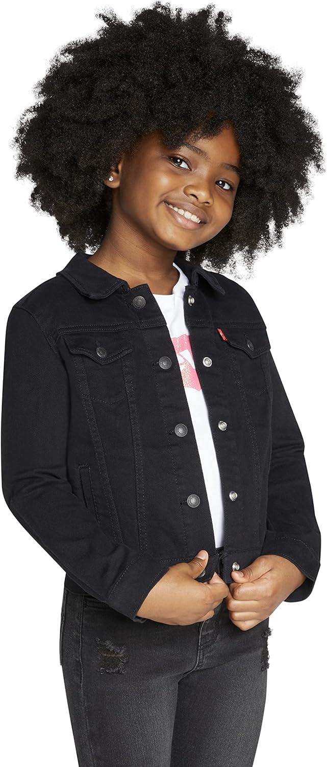 imageLevis girls And Baby Trucker JacketBlack