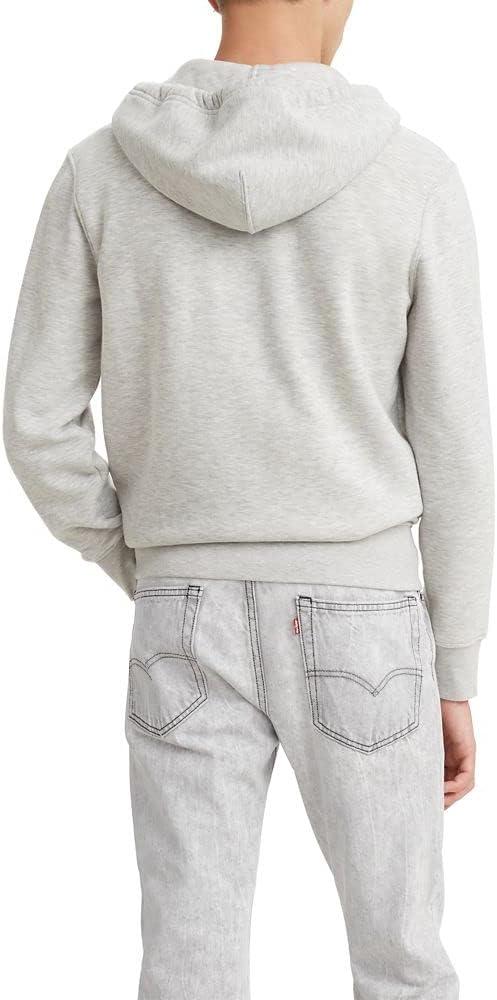 imageLevis mens Core Zip Up Hoodie Also Available in Big amp TallChisel Grey Heather