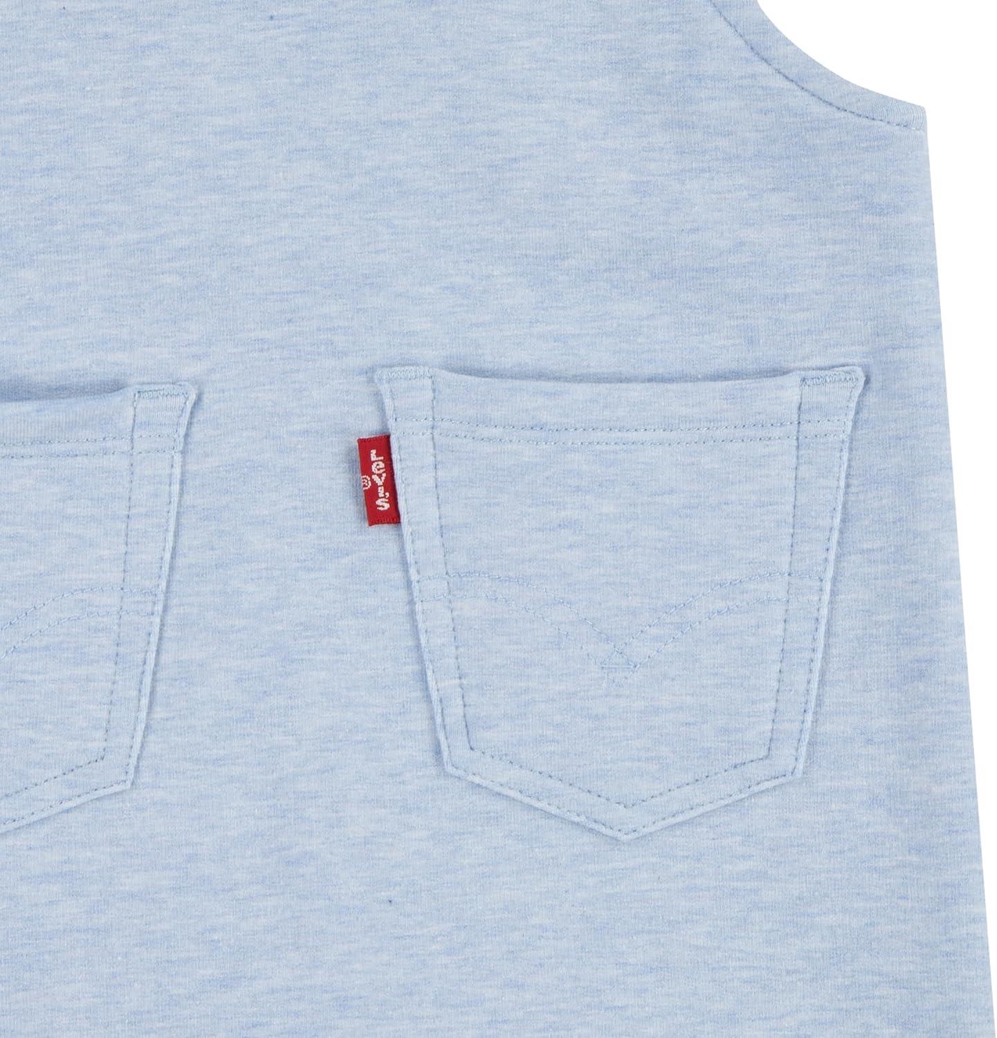 imageLevis unisexbaby And Toddler OverallLight Mist Heather