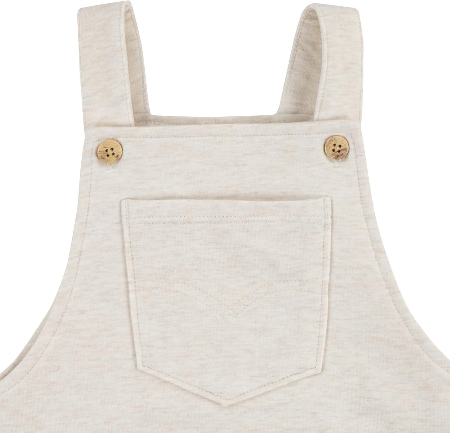 imageLevis unisexbaby And Toddler OverallOatmeal Heather