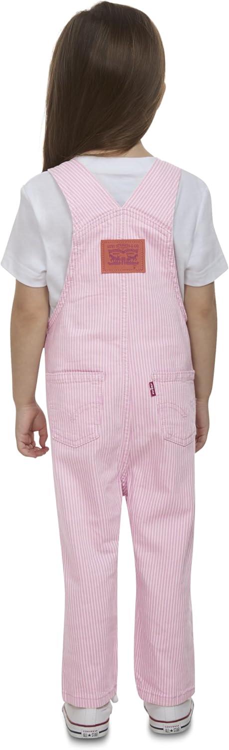 imageLevis unisexbaby And Toddler OverallPinkBright White