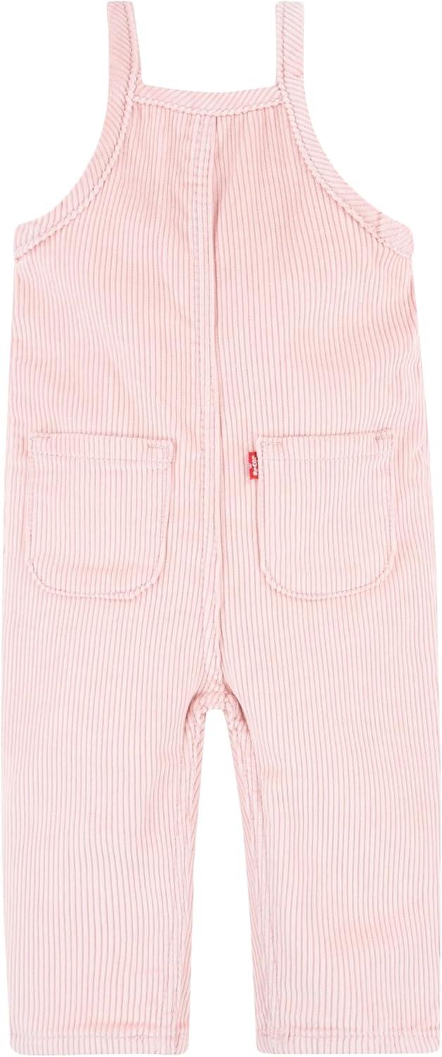 imageLevis unisexbaby And Toddler OverallSilver Pink