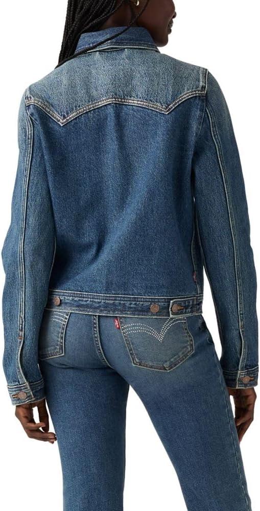 imageLevis womens Original Trucker BlingShow on the Road Non Stretch