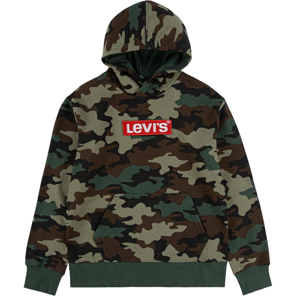 imageHurley Boys Soft Knit Graphic Pullover HoodieCypress Camo