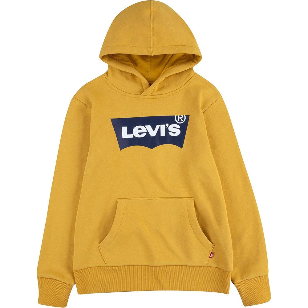 imageHurley Boys Soft Knit Graphic Pullover HoodieGolden SpiceBatwing