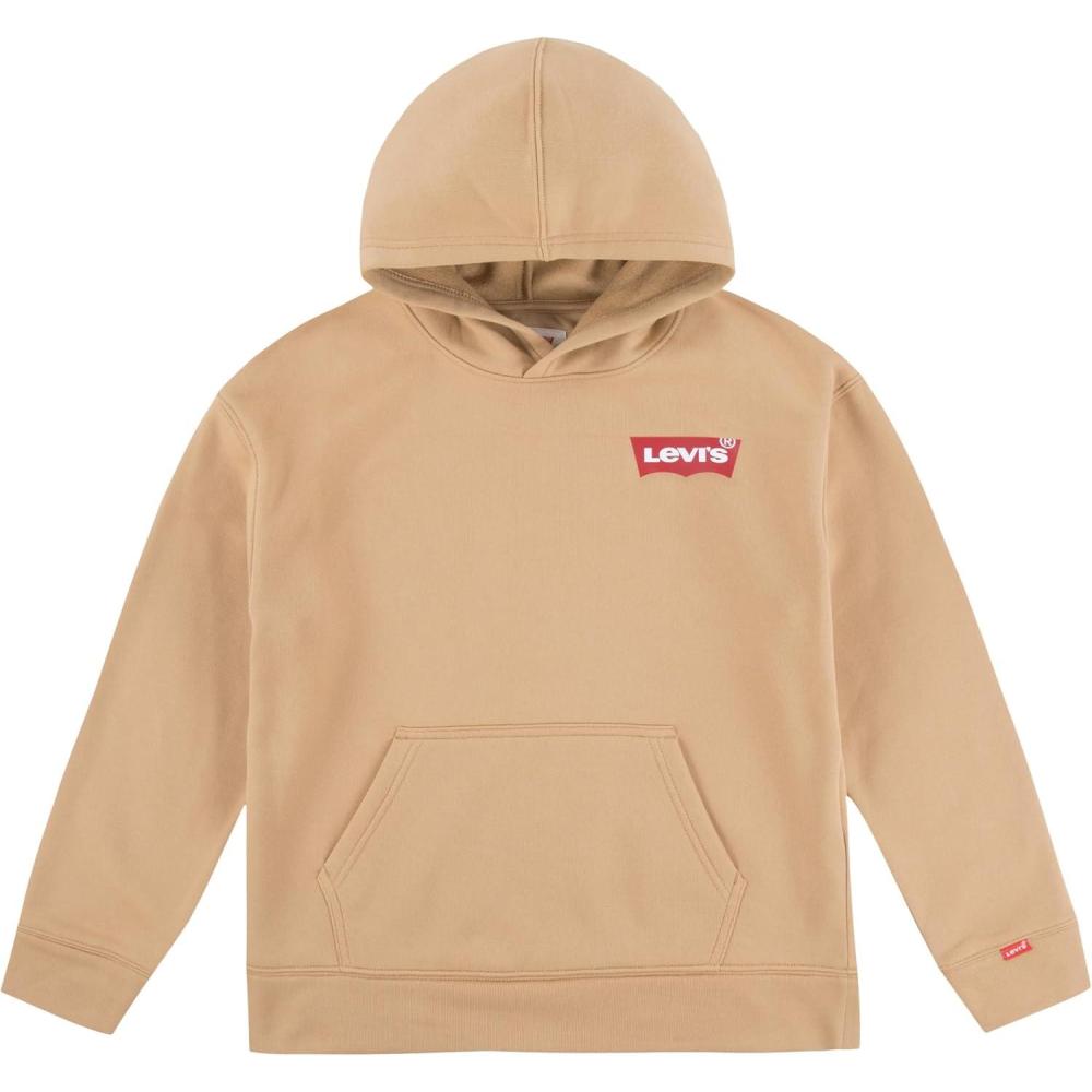 imageHurley Boys Soft Knit Graphic Pullover HoodieIced Coffee