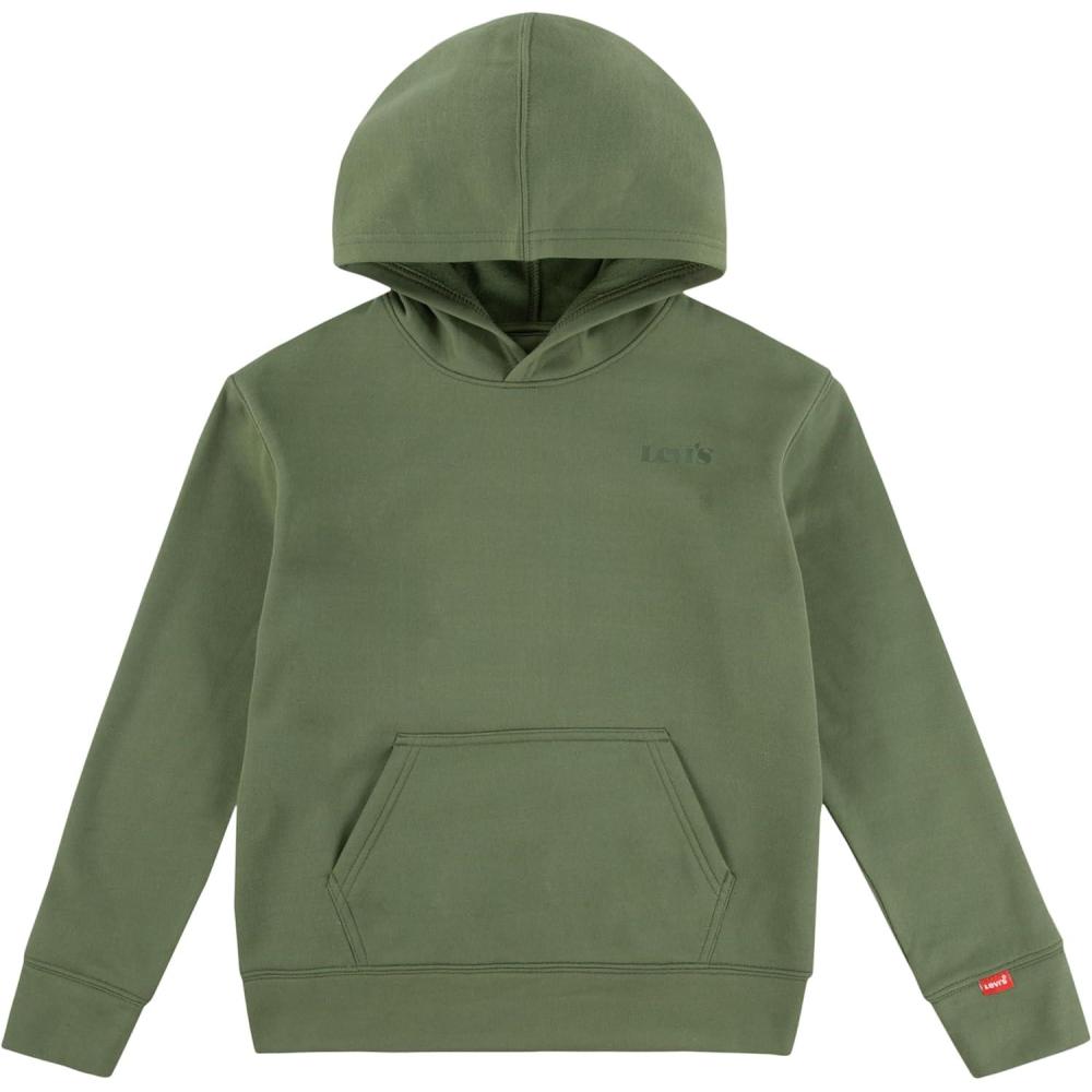 imageHurley Boys Soft Knit Graphic Pullover HoodieOlivine