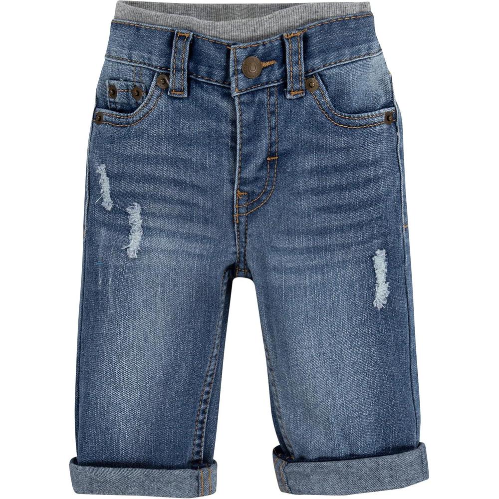 imageLevis Baby Boys amp Toddler Straight Fit JeansVintage Sky