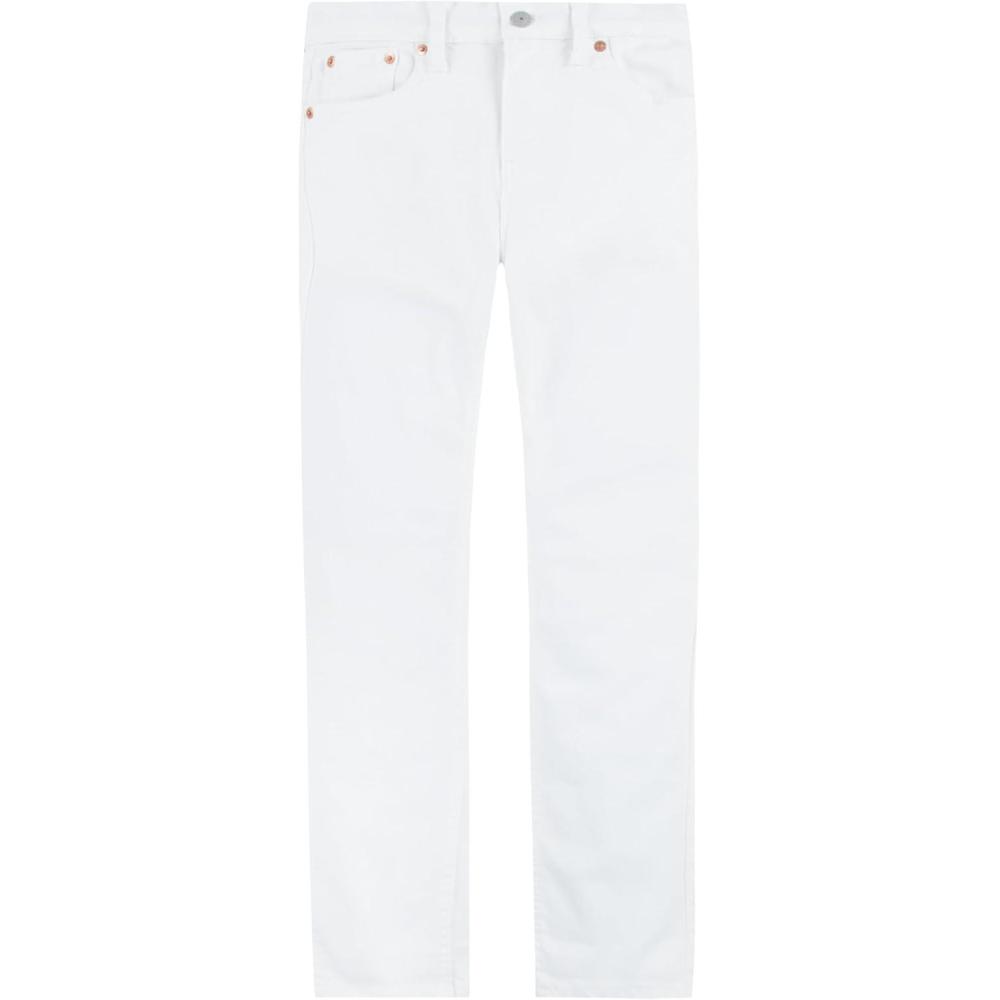 imageLevis Boys 502 Regular Taper Fit Performance JeansWhite