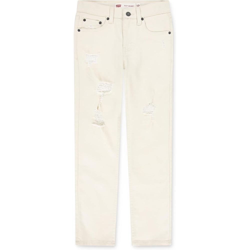 imageLevis Boys 510 Skinny Fit Destructed JeansPale Khaki