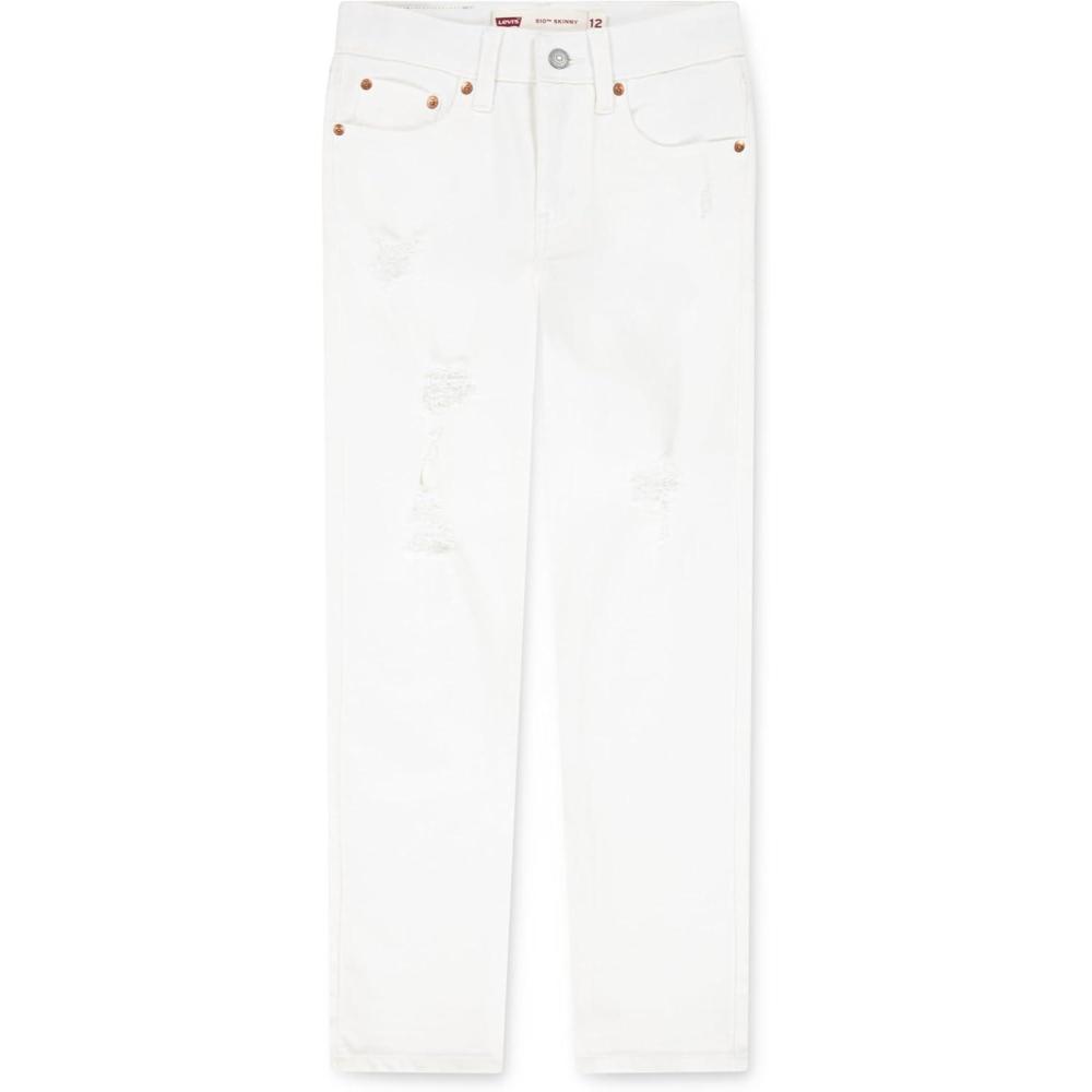 imageLevis Boys 510 Skinny Fit Destructed JeansSpilt Milk