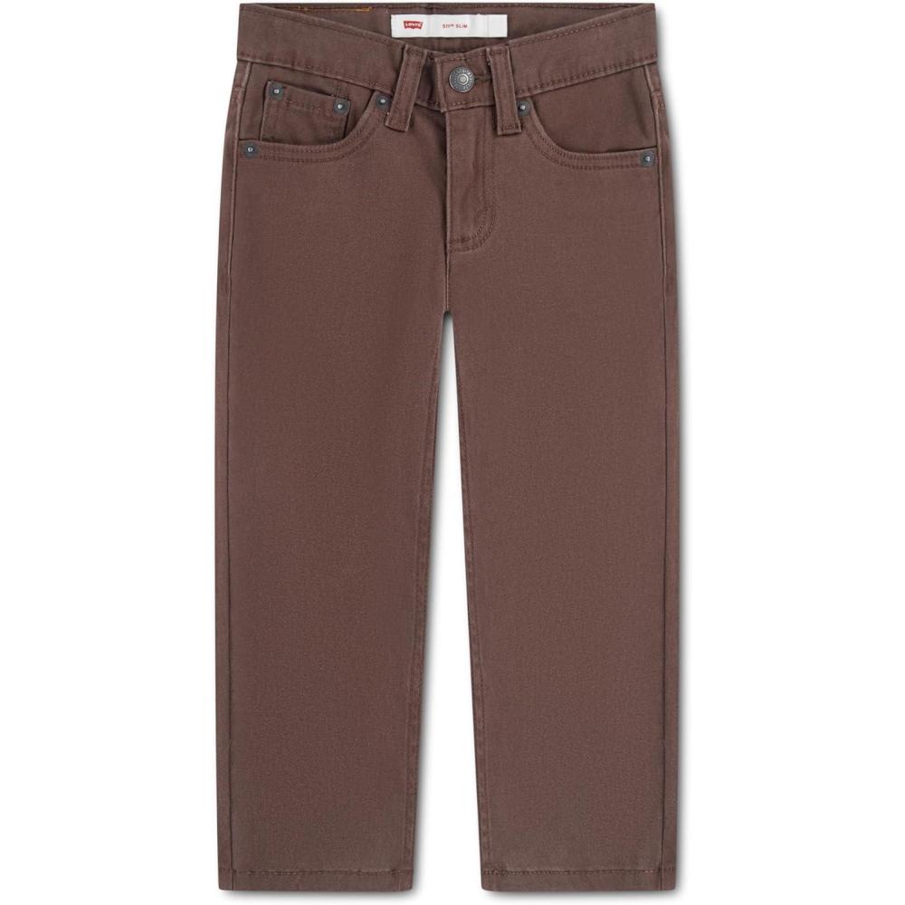 imageLevis Boys 511 Slim Fit Uniform PantsHot Chocolate