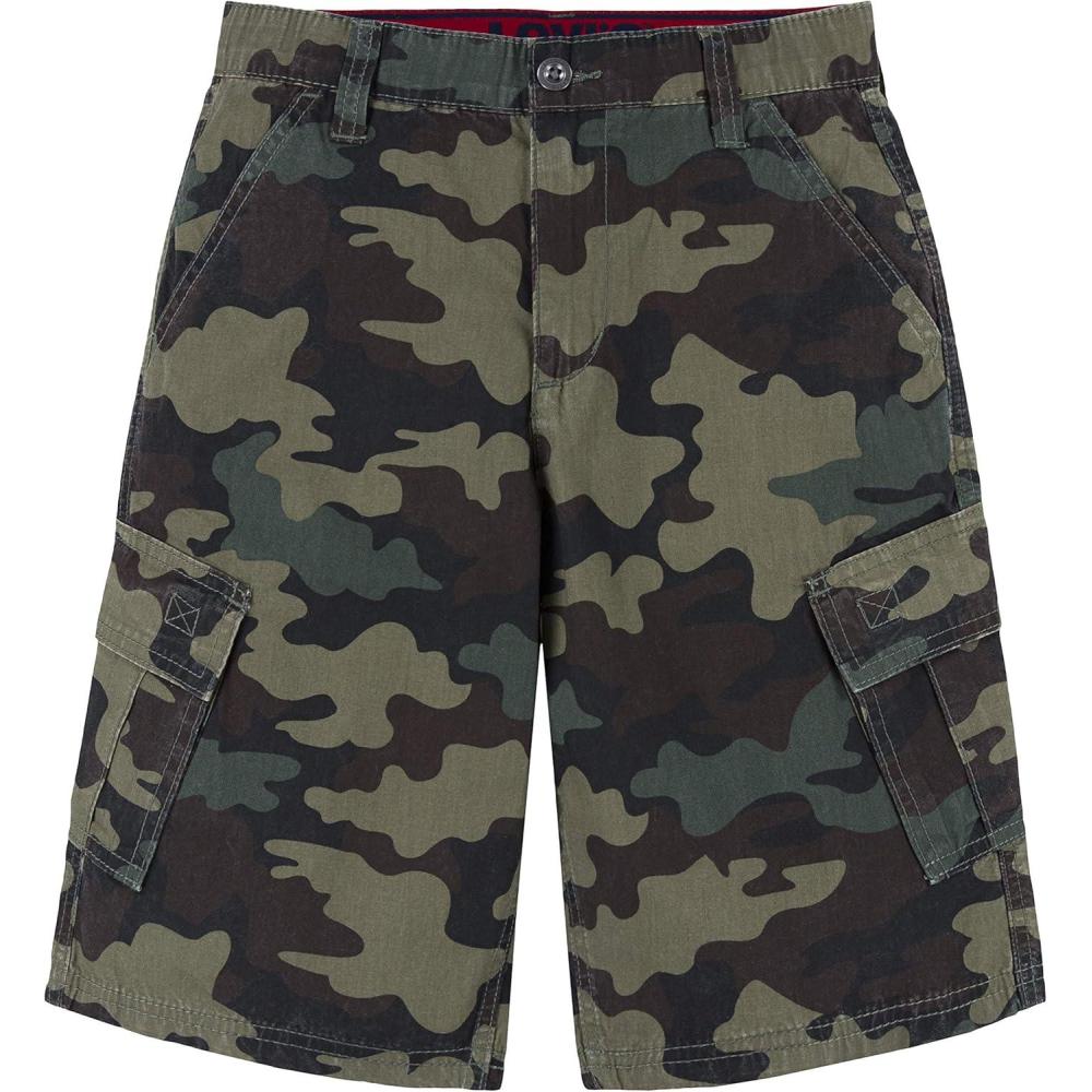 imageLevis Boys Cargo ShortsCypress Camo
