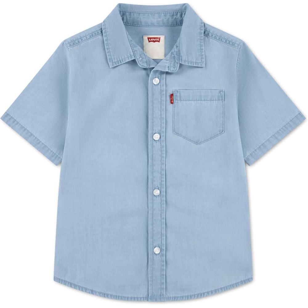 imageLevis Boys Short Sleeve Woven Button Up ShirtAvalon