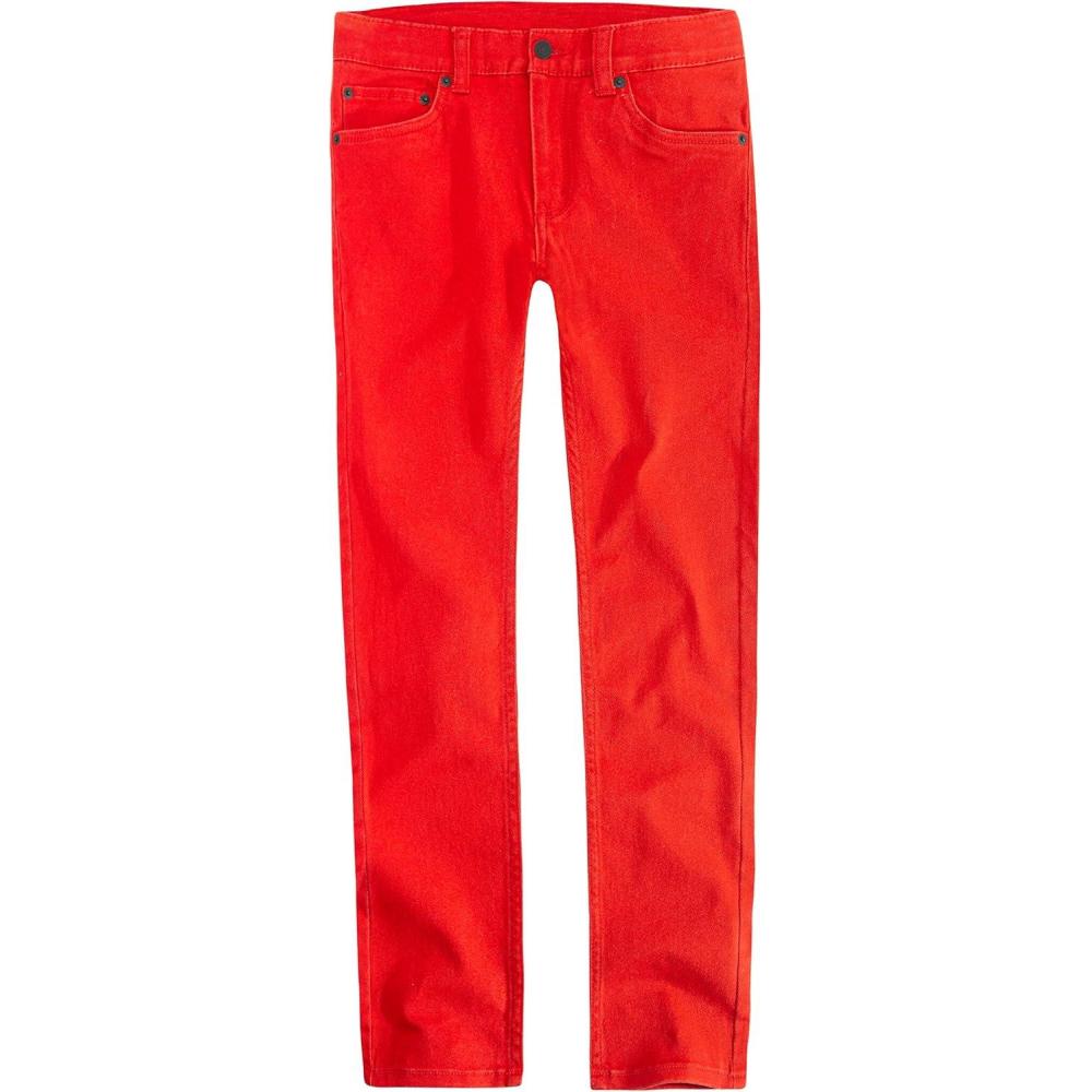 imageLevis Boys Skinny Fit JeansCloseoutAura Orange