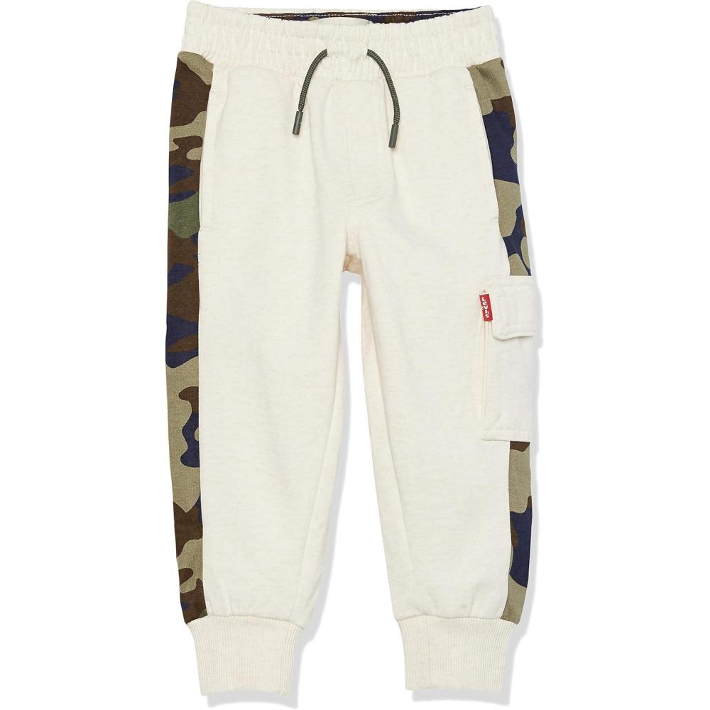 imageLevis Boys Soft Knit Jogger PantsOatmeal Heather