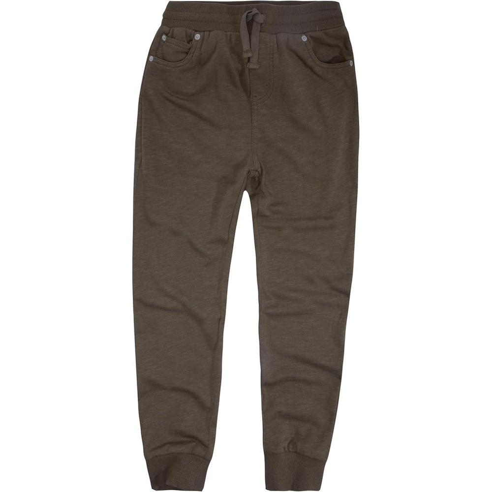imageLevis Boys Soft Knit Jogger PantsOlive Night