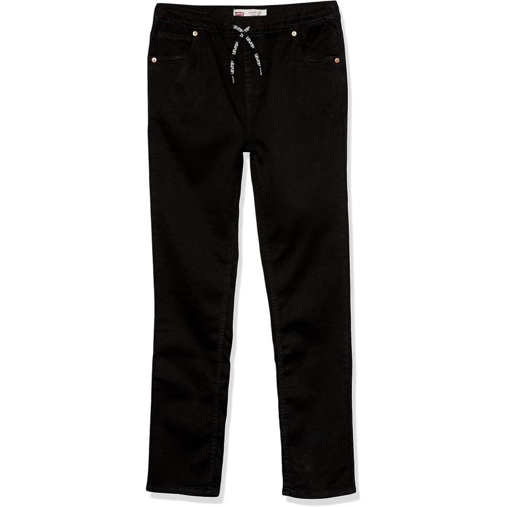 imageLevis Boys and Baby Skinny Fit Pull on JeansBlack