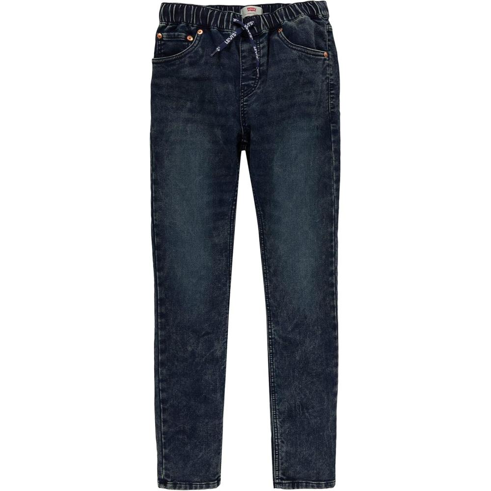 imageLevis Boys and Baby Skinny Fit Pull on JeansMarsh Carbon