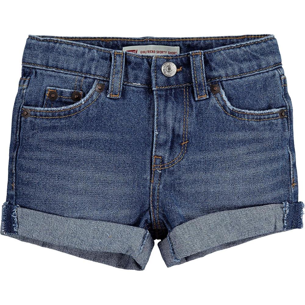 imageLevis Girls Girlfriend Fit Denim Shorty ShortsEvie