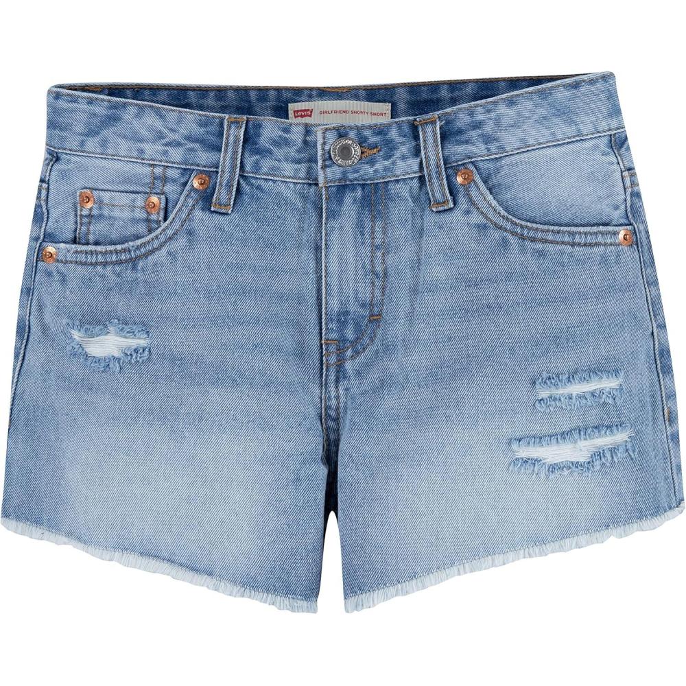 imageLevis Girls Girlfriend Fit Denim Shorty ShortsNewport Beach