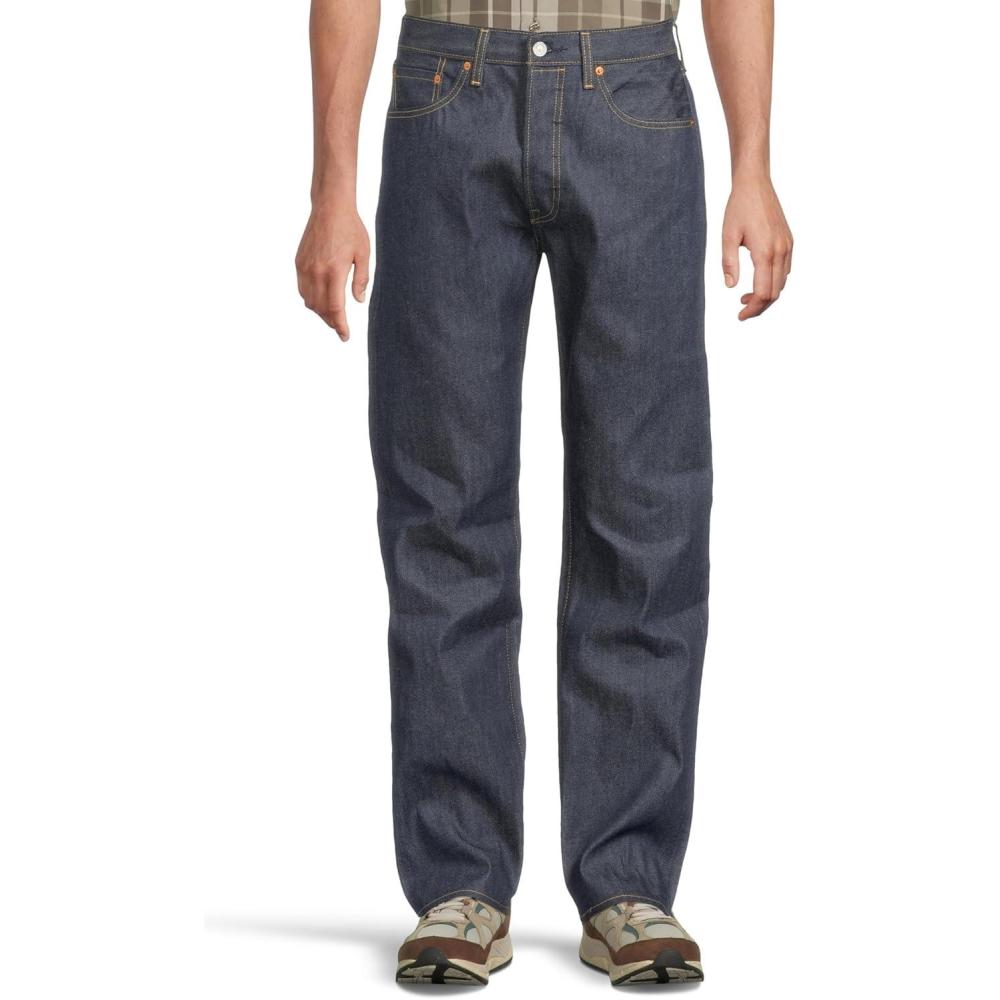 imageLevis Mens 501 Original Fit Jeans Also Available in Big amp TallButton Your Fly Rigid Selvedge