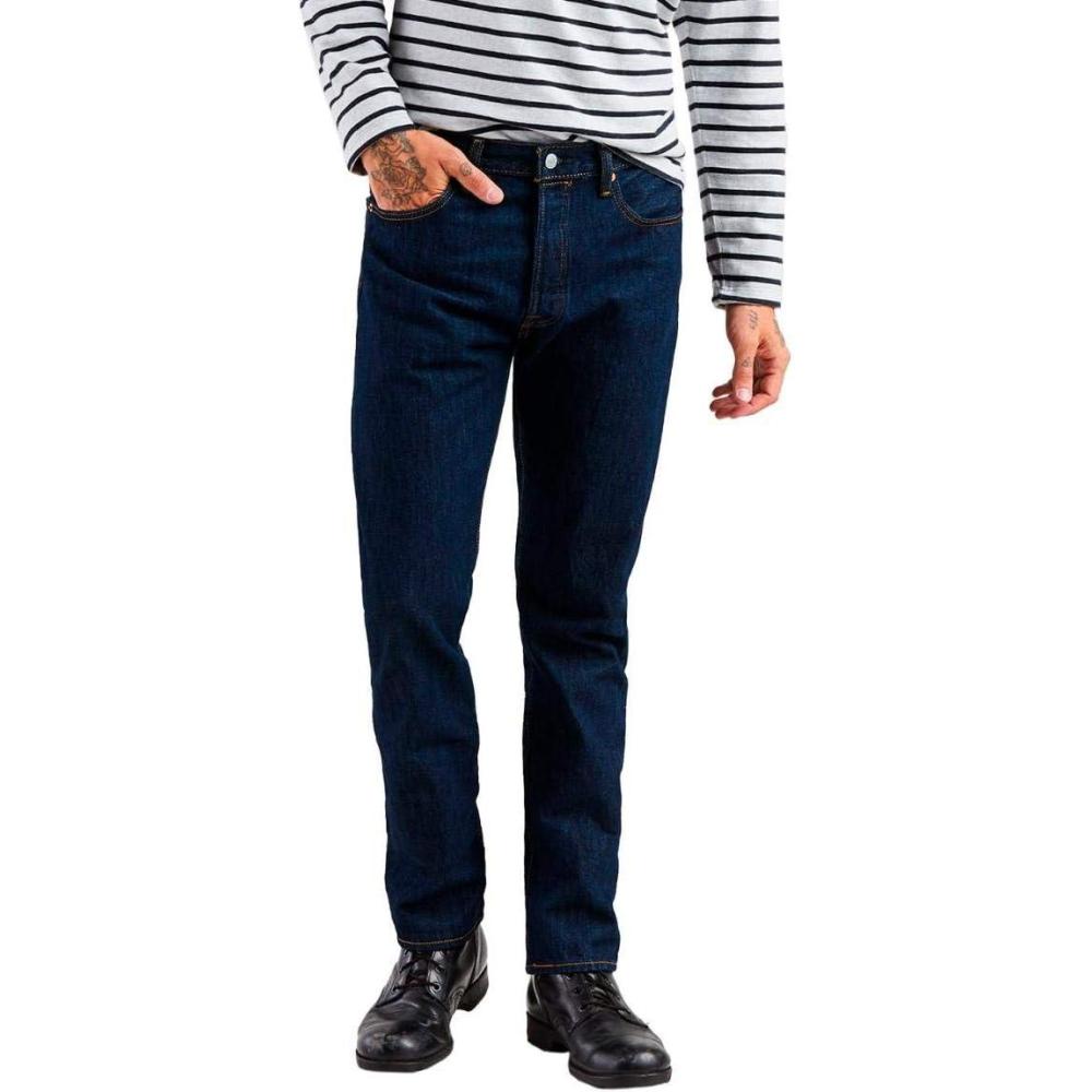 imageLevis Mens 501 Original Fit Jeans Also Available in Big amp TallDark Wash