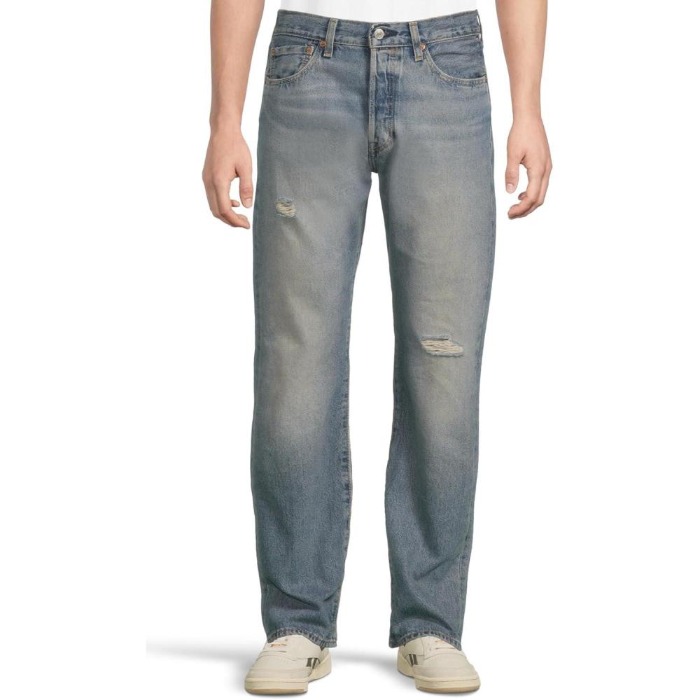imageLevis Mens 501 Original Fit Jeans Also Available in Big amp TallDelanore DX