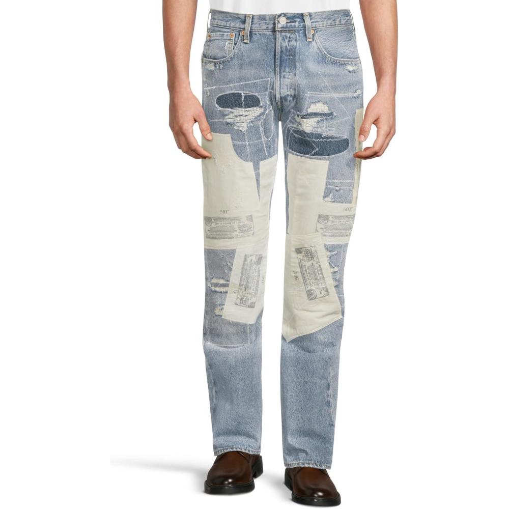 imageLevis Mens 501 Original Fit Jeans Also Available in Big amp TallEmpty Your Pockets Dx
