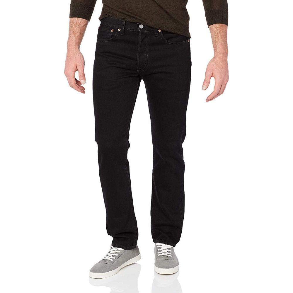 imageLevis Mens 501 Original Fit Jeans Also Available in Big amp TallNew Black