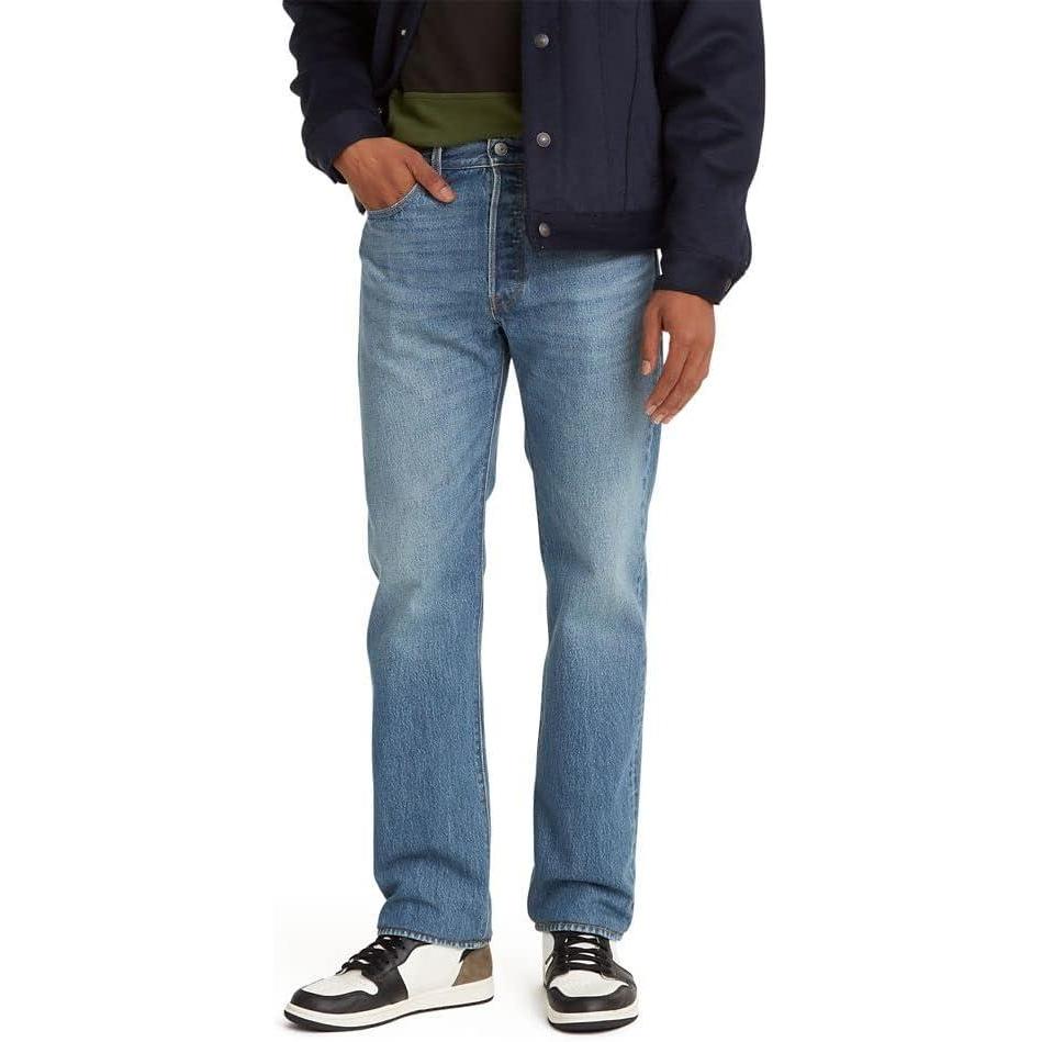 imageLevis Mens 501 Original Fit Jeans Also Available in Big amp TallOn My Radio
