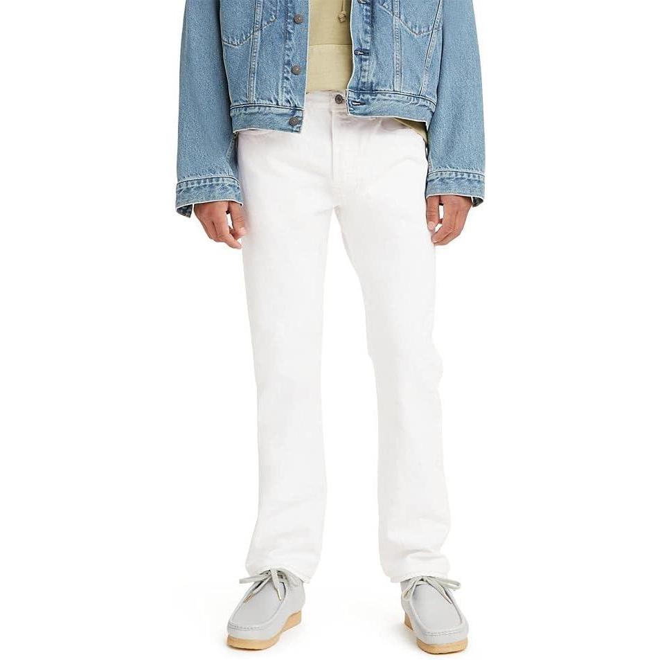 imageLevis Mens 501 Original Fit Jeans Also Available in Big amp TallOptic Daisy