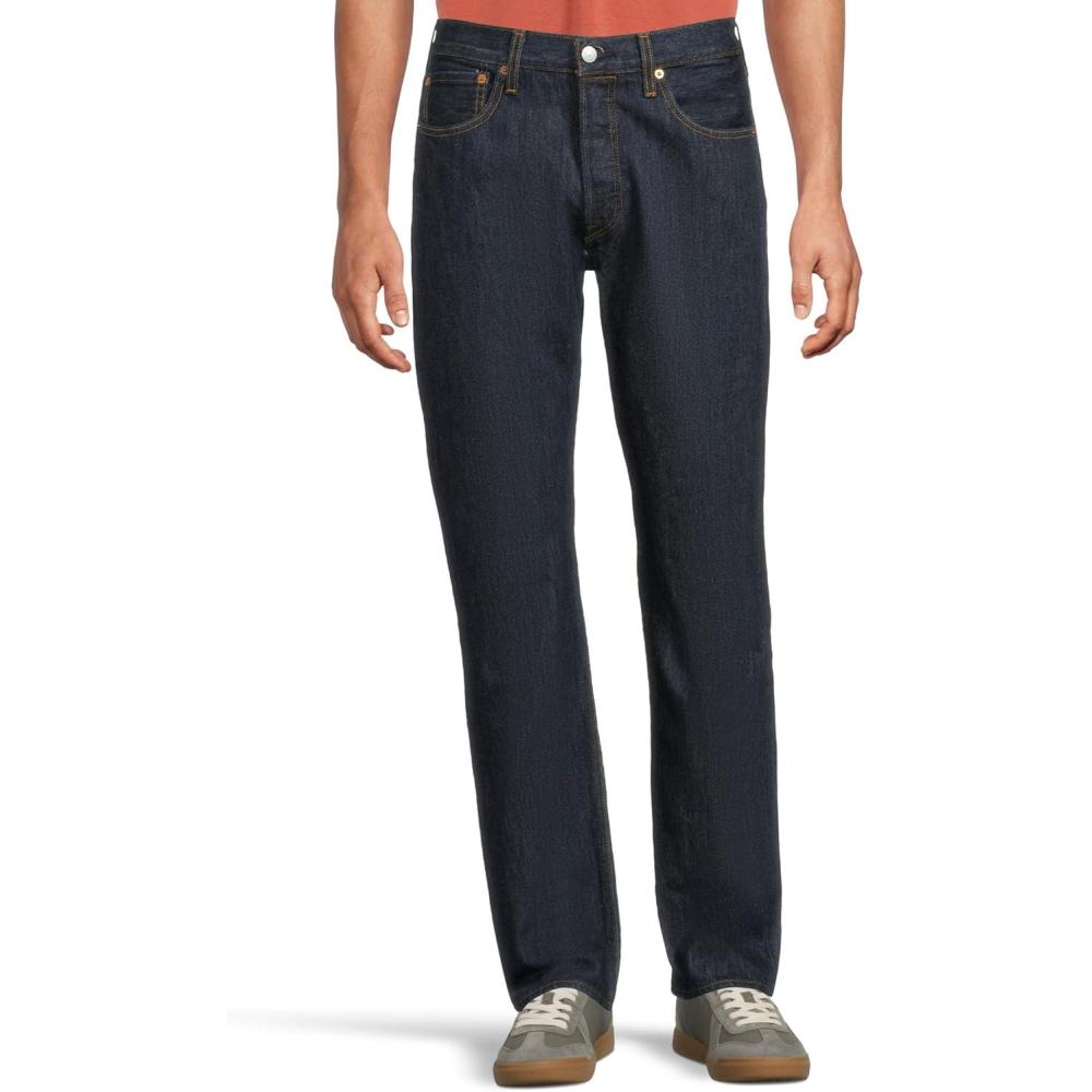 imageLevis Mens 501 Original Fit Jeans Also Available in Big amp TallRinse