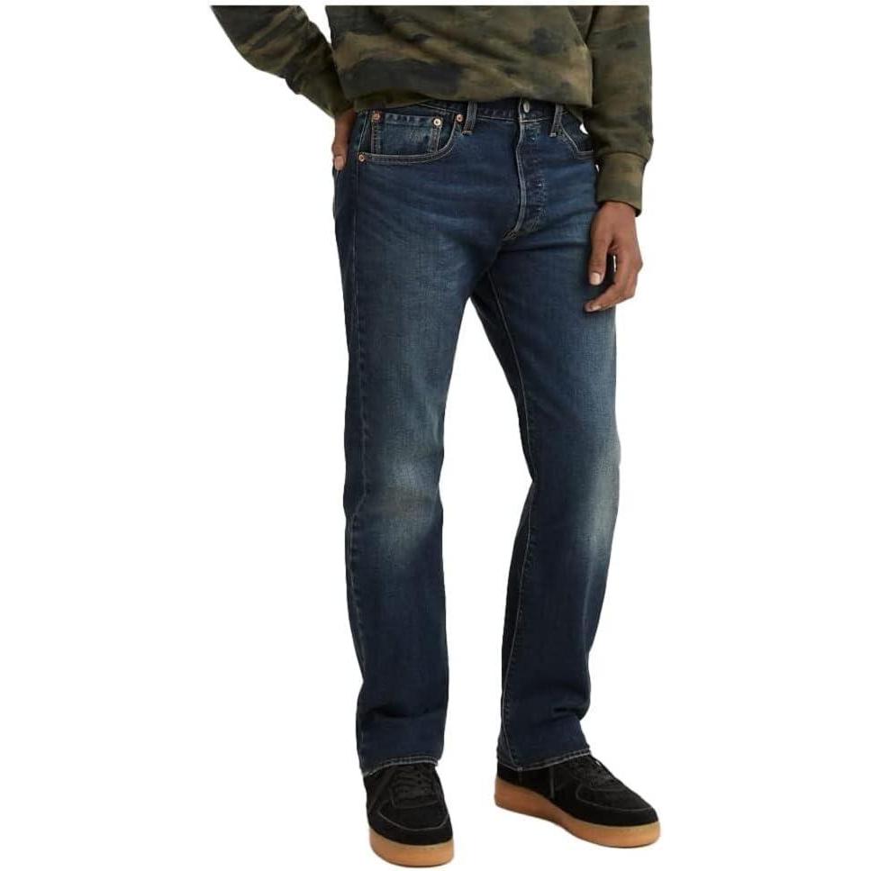 imageLevis Mens 501 Original Fit Jeans Also Available in Big amp TallUncanny