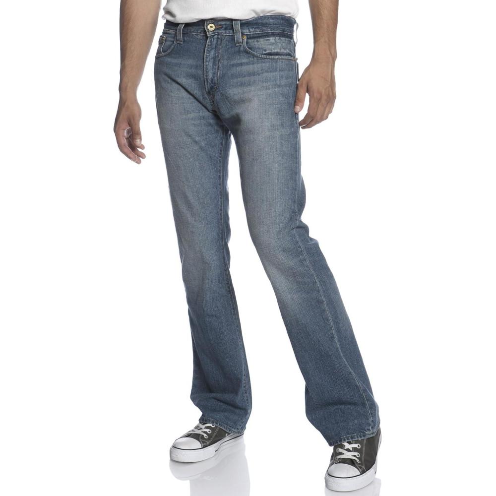 imageLevis Mens 527 Slim Bootcut JeansBlue