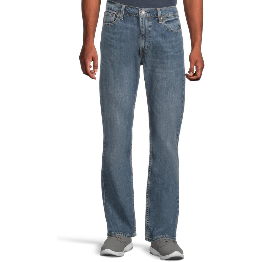 imageLevis Mens 527 Slim Bootcut JeansBlue Tunes Medium Indigo