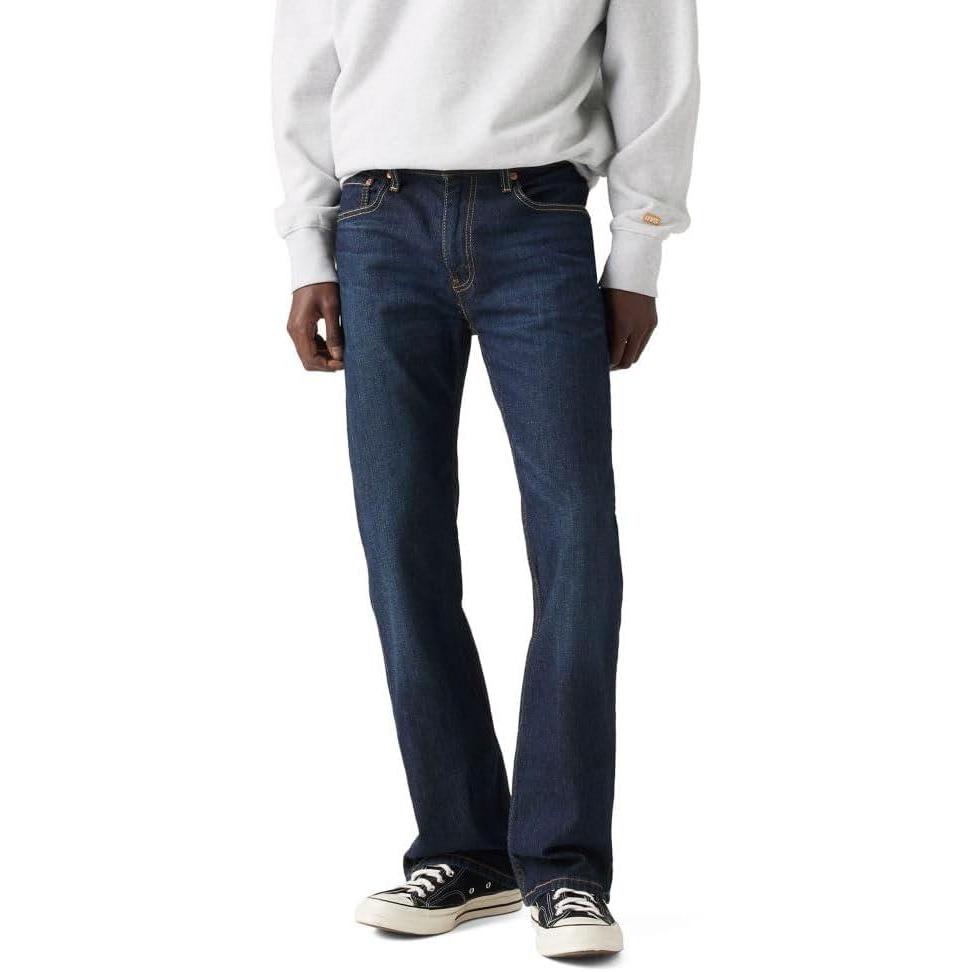 imageLevis Mens 527 Slim Bootcut JeansFeelin Right Medium Indigo