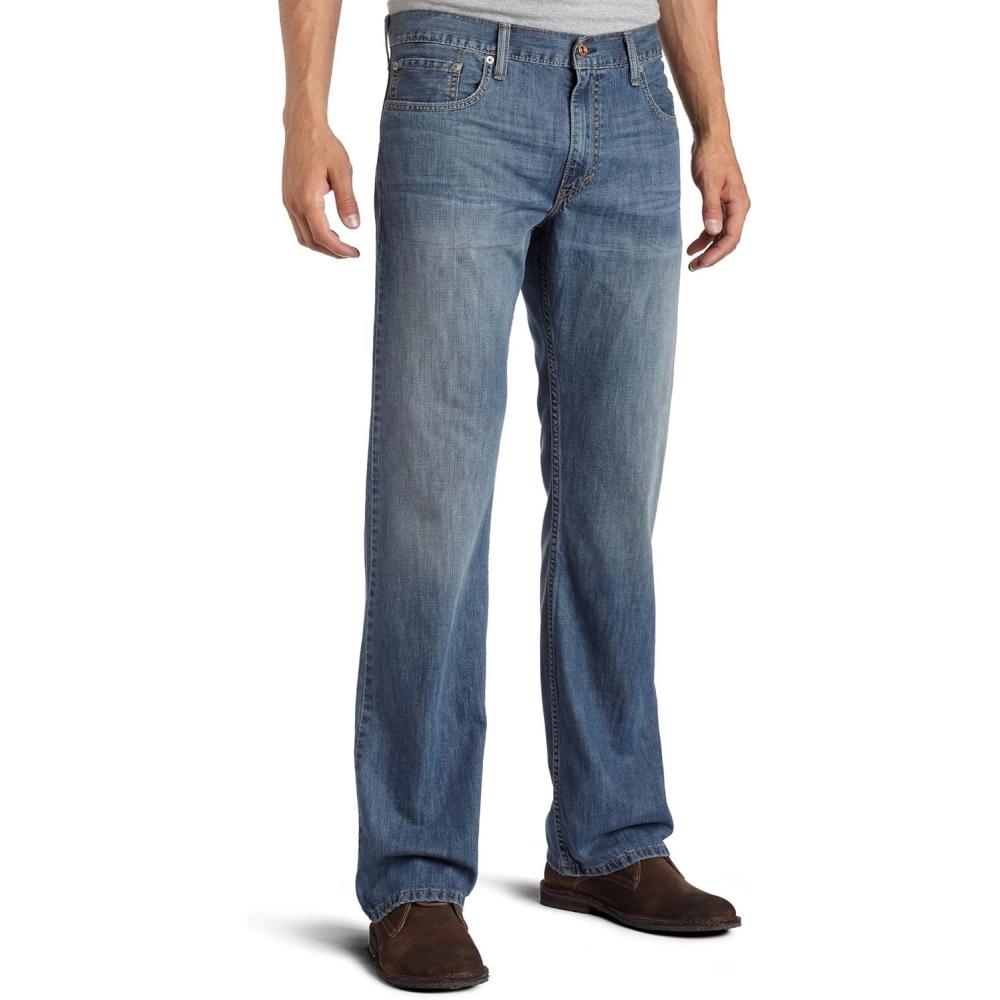 imageLevis Mens 527 Slim Bootcut JeansMedium Chipped
