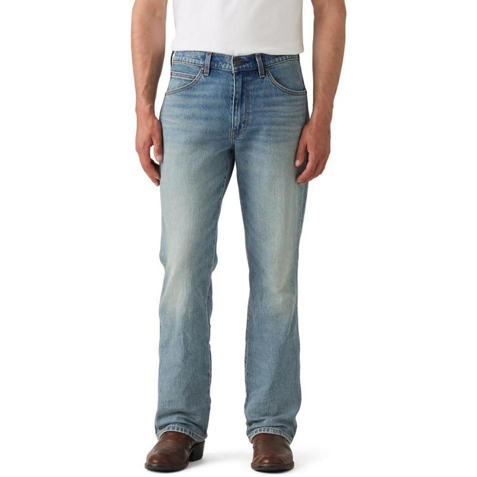 imageLevis Mens 537 Western Bootcut JeansRunning Early Stretch