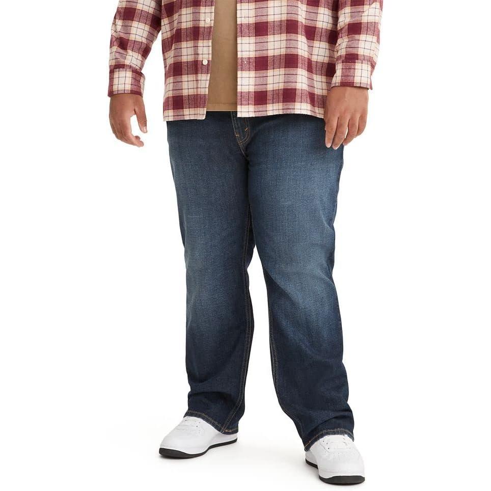 imageLevis Mens 541 Athletic Fit Jeans Also Available in Big amp TallAncient Ways Dark Indigo