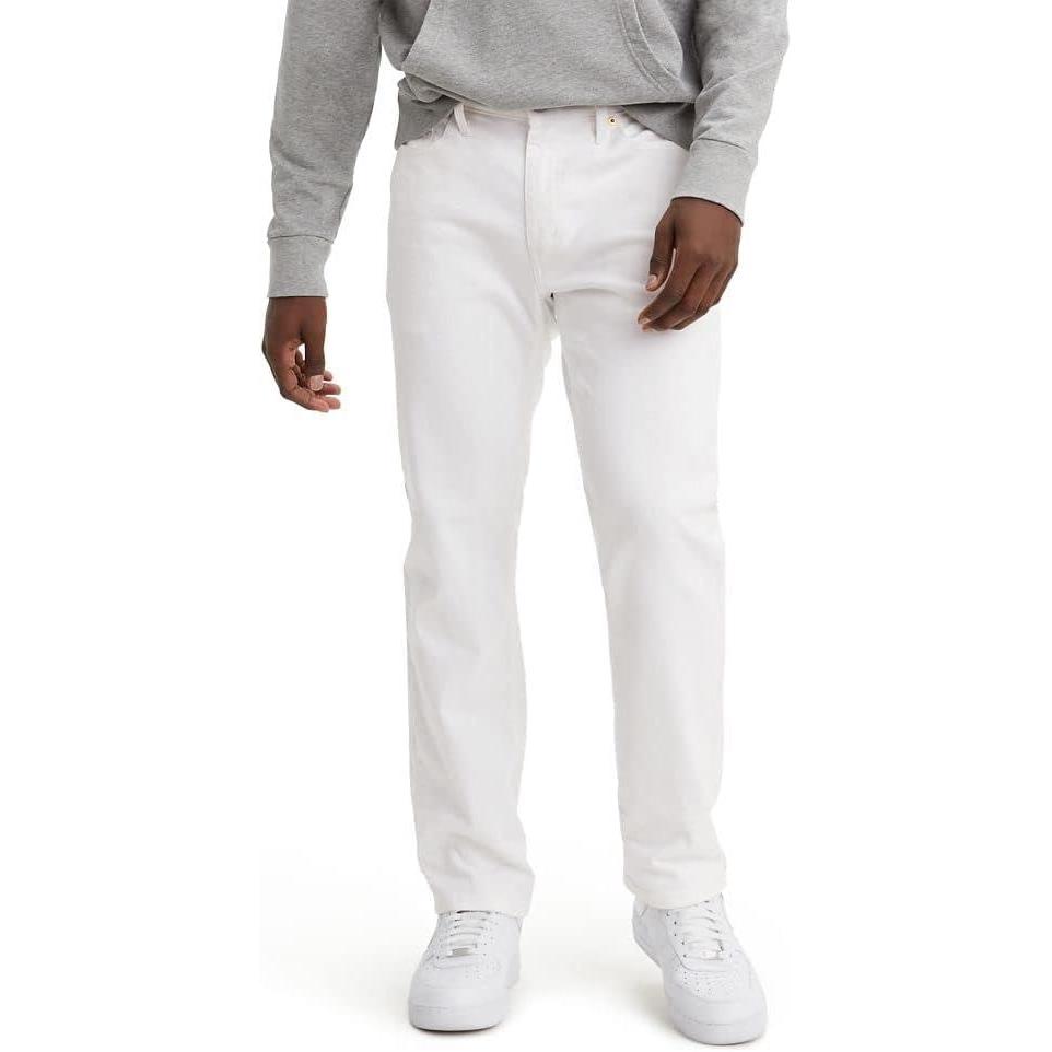 imageLevis Mens 541 Athletic Fit Jeans Also Available in Big amp TallCastilleja White Stretch