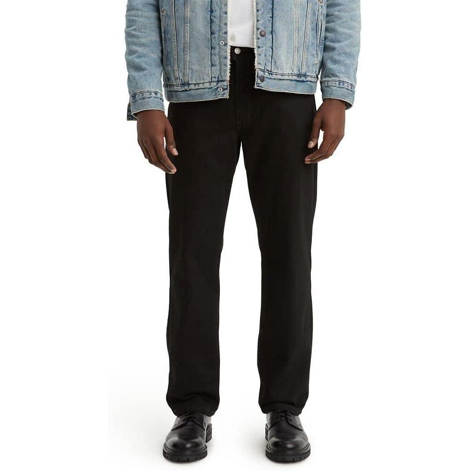 imageLevis Mens 550 Relaxed Fit JeansBlack