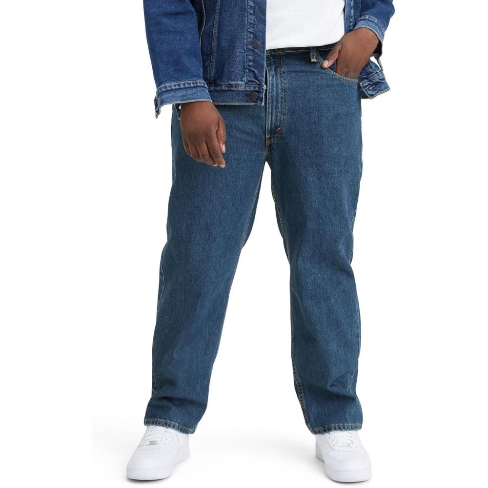 imageLevis Mens 550 Relaxed Fit JeansDark Stonewash