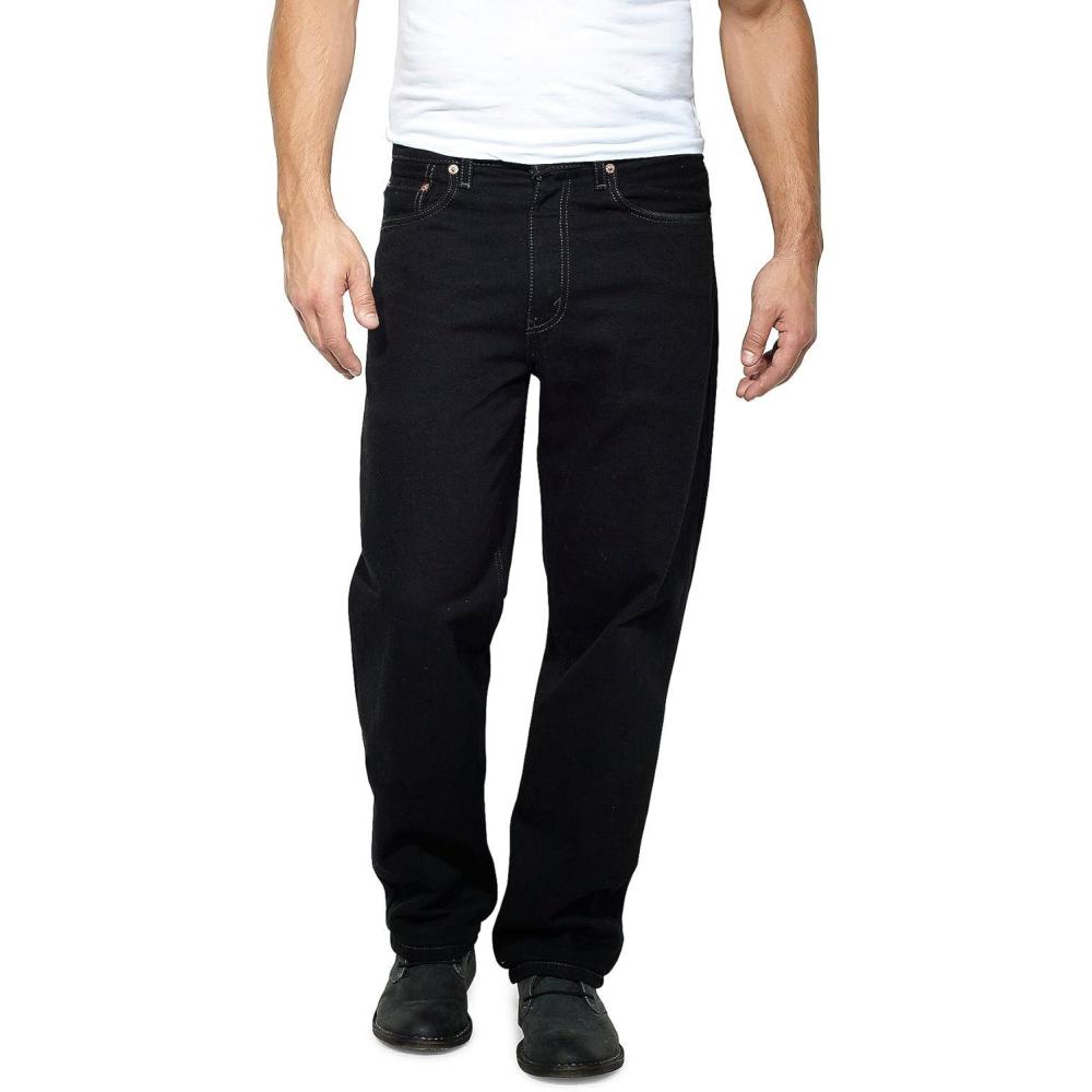 imageLevis Mens 550 Relaxed Fit JeansNew Black