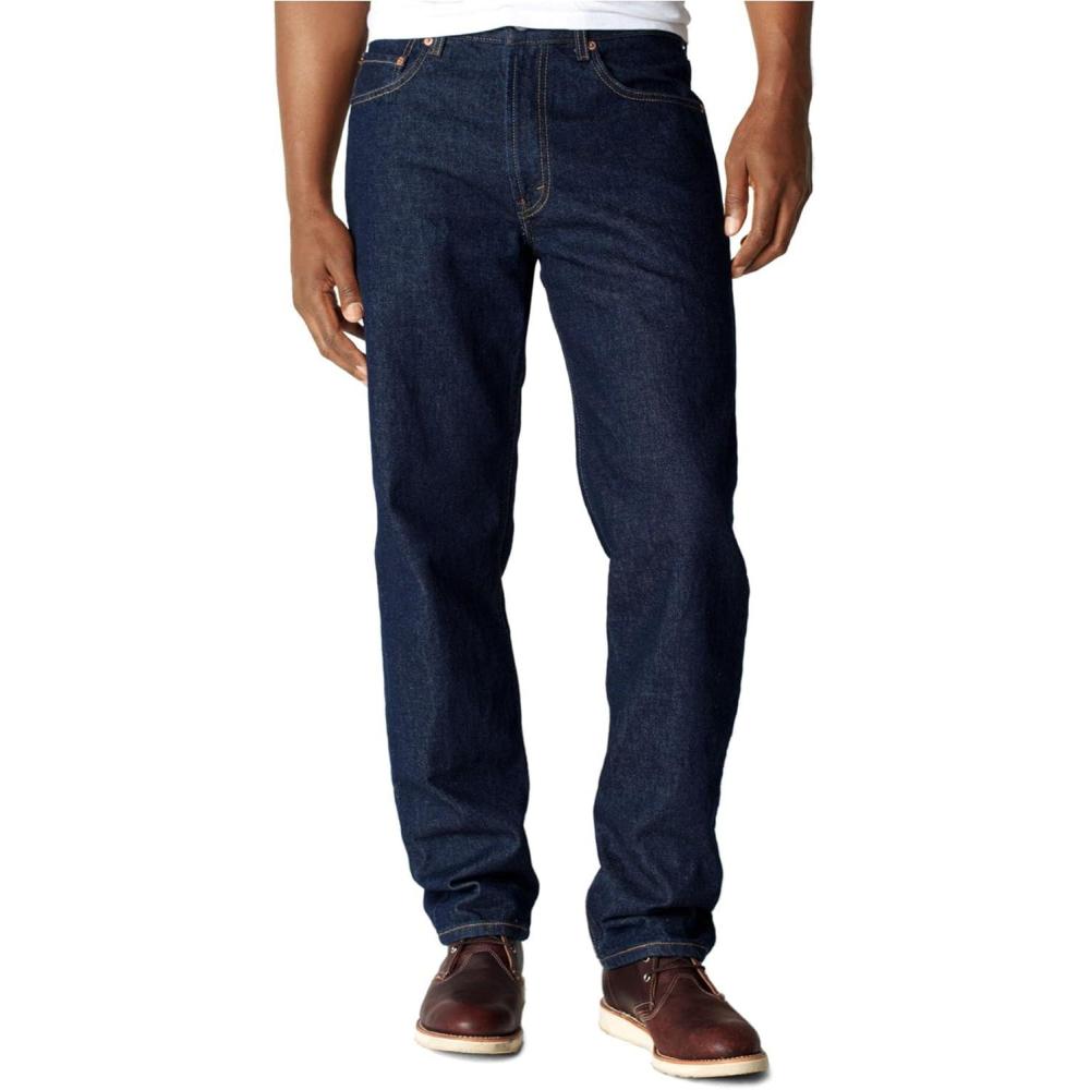 imageLevis Mens 550 Relaxed Fit JeansRinse