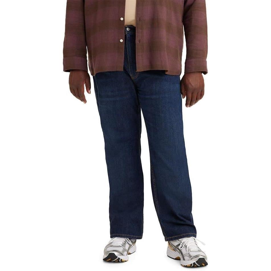 imageLevis Mens 559 Relaxed Straight Jeans Also Available in Big amp TallNail Loop Knot Dark Indigo