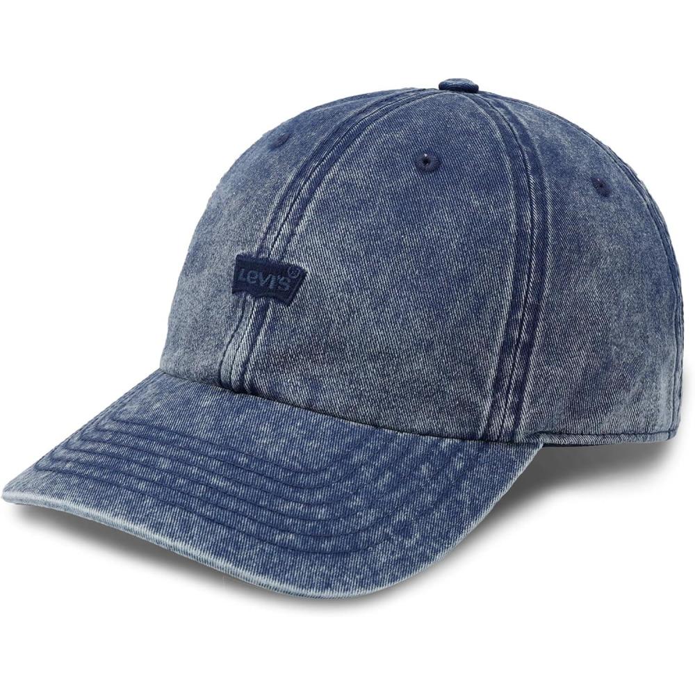 imageLevis Mens Classic Baseball Hat with LogoNavy Washed Denim