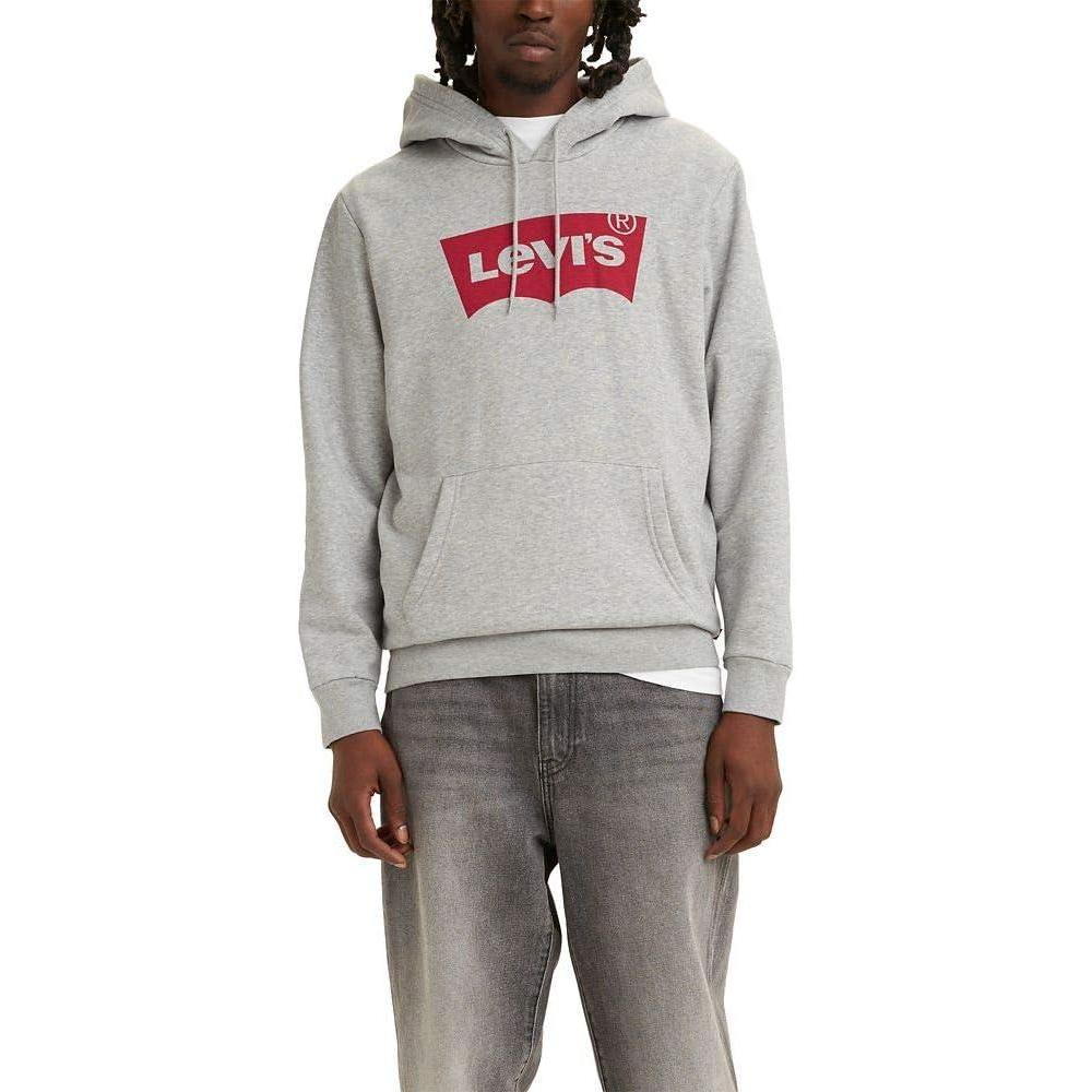 imageLevis Mens Graphic Hoodie Available in Big amp TallHeather Grey
